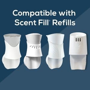 Scent Fill Orange Clove Plug in Air Freshener, Scented Oil Refills, 2 Refills + Diffuser