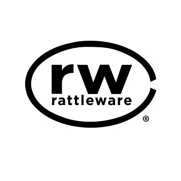 Rattleware 33.9" Manual Trash Compactor Masher for Trash Can, Heavy-Duty Stainless Steel Garbage Bin Masher with Long Ergonomic Handle for Kitchen, Bar, Restaurant, Hotel, Cafe, and Commercial Use