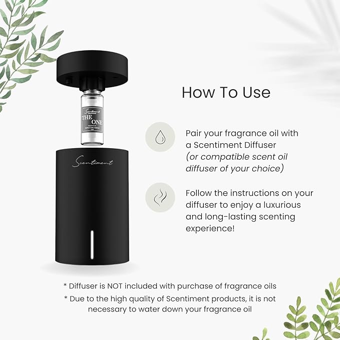 Scentiment Diffuser Oil - Fresh Rain | Aromatherapy Home Fragrance |Inspired by Marriott® Hotels | Luxurious Scent with Notes of Fresh Grapefruit and Crisp Red Currant (120 mL)