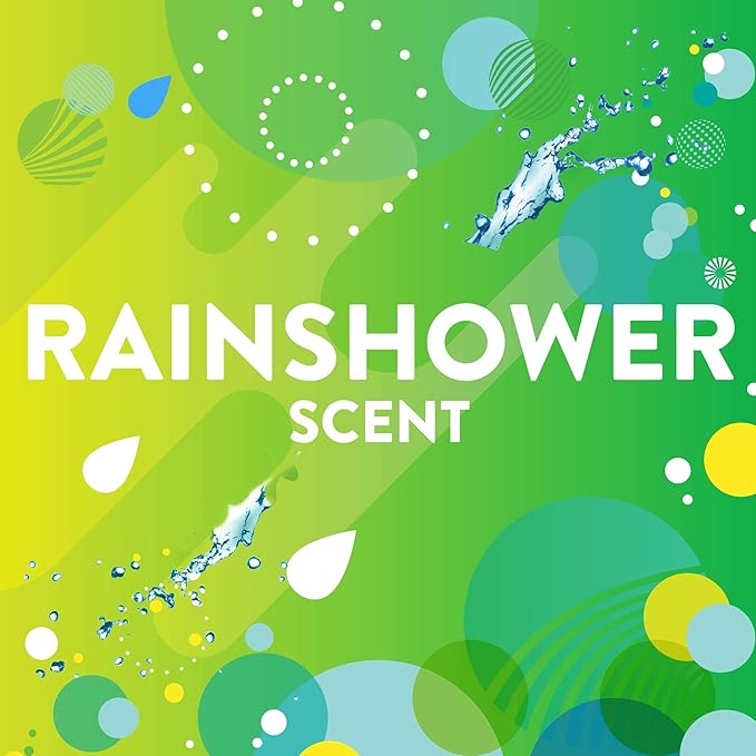 Scrubbing Bubbles Fresh Gel Toilet Bowl Cleaning Stamps, Helps Keep Toilet Clean and Helps Prevent Limescale & Rings, Rainshower Scent, 1 Dispenser with 24 Fresh Gel Stamps