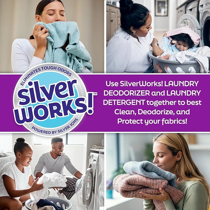 Laundry Deodorizer, In-Wash Scent Booster, 3-in-1 Odor Eliminator, Long Lasting Scent, Protects Against Odors, Laundry Odor Remover, Scent Booster & Laundry Freshener, Fresh Scent, 12 oz