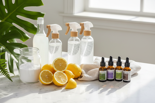 The Ultimate Guide to Non-Toxic Cleaning Ingredients: What’s Safe for Kids and Pets?