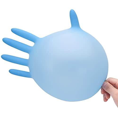 Disposable Nitrile Exam Gloves, Blue, Nitrile Gloves Disposable Latex Free, Medical Gloves, Cleaning Gloves, Food-Safe Rubber Gloves, Powder Free, Non-Sterile, 1000-ct Case (XL)