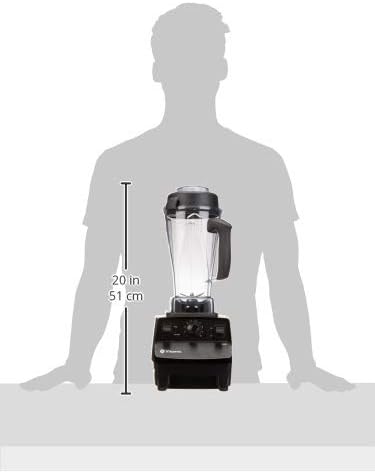 Vitamix 5200 Blender, Professional-Grade Blender for Smoothies, Soups, Ice Cream and More, Stainless-Steel Blades, Self-Cleaning Kitchen Appliance, 64 Oz Container, Black