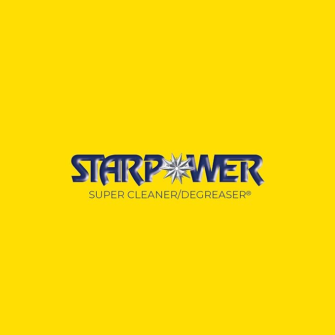 STARPOWER Heavy Duty All Purpose Multi Surface Grease, Oil, Grime Remover, 24 Ounces, Pack of 2