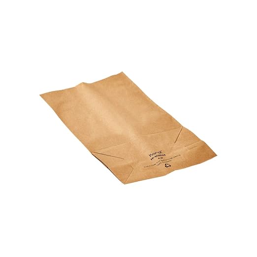 Karat 6lb Paper Lunch Bags - Kraft, 2,000 Count - Versatile Paper Bags for Small Business, Snacks, Popcorns or Party Favor - Sturdy, Self-Standing, Reusable