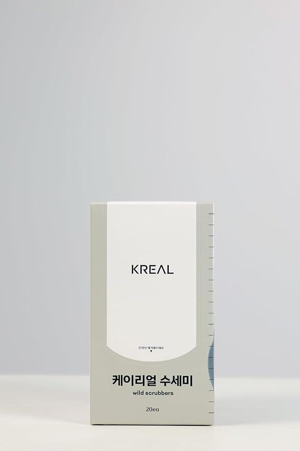 KREAL Non-Woven Disposable Scrub Sponge (20 Pack) Clean and Decontaminate, Powerful Washing