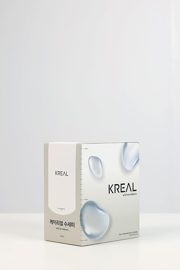 KREAL Non-Woven Disposable Scrub Sponge (20 Pack) Clean and Decontaminate, Powerful Washing
