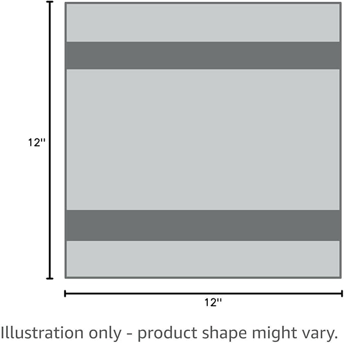 ZHIDIAN Stainless Steel Microfiber Cloth Double-Sided Cleaner Rag, Non-Scratch Scrub Cleaning Polishing Towel for Appliances, Kitchen Reusable Fridge Wipes, Gray Stripe, 8Pack, 12x12Inch