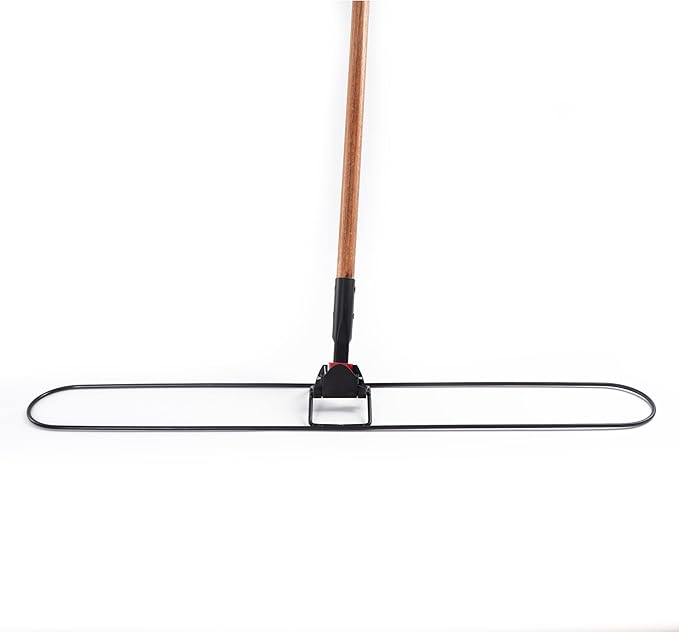 Matthew Cleaning Universal Commercial Clip-on Wire Industries Dust Mop Frame, 24 inch ( Pack of 6) Sold Seperately,Perfect for Floor Cleaning Home/Office/Lobby/Bathroom/Kitchen/Janitor