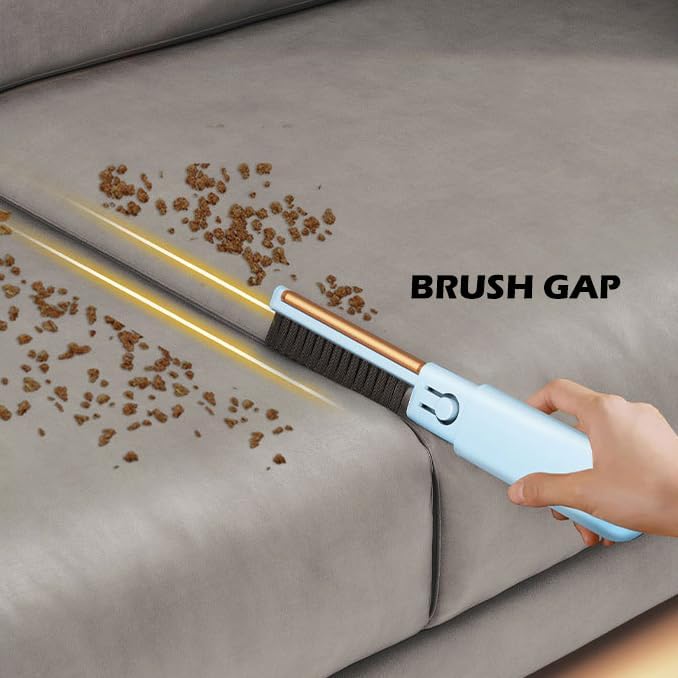 Multi-Function Travel Size Lint Brush for Clothes - Efficient Lint Remover & Pet Hair Collector for Dogs & Cats (Pink)