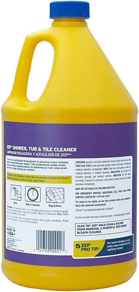 Zep ZUSTT128 Shower Tub and Tile Cleaner