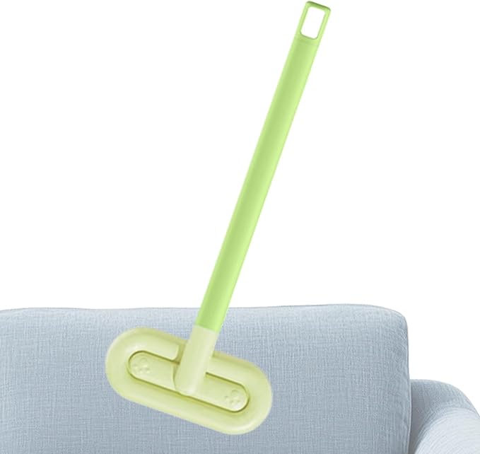 Pet Hair Remover Brush, 17.91 Inches Reusable Long Handle Ergonomic Tool for Cleaning, Removal Broom Bristles and Comfortable Grip, Grooming Supply for Couch Carpet Car Seat Laundry