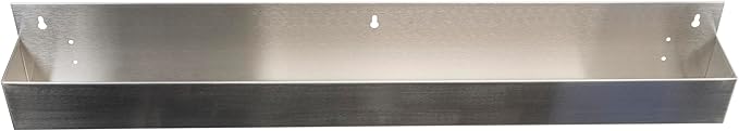 Winco Stainless Steel Bar Speed Rail, Single, 42"
