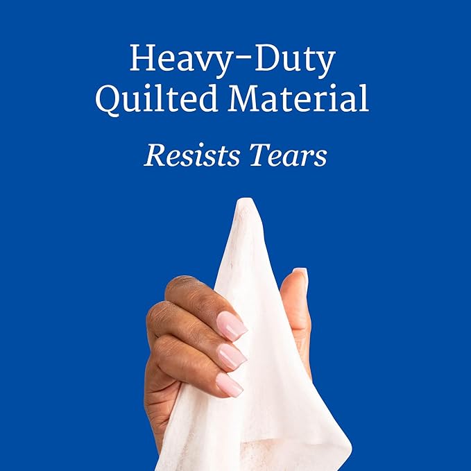 NorthShore Supreme Heavy-Duty Quilted Wipes, X-Large, 9 x 13 in., 50 ct, 3-Pack