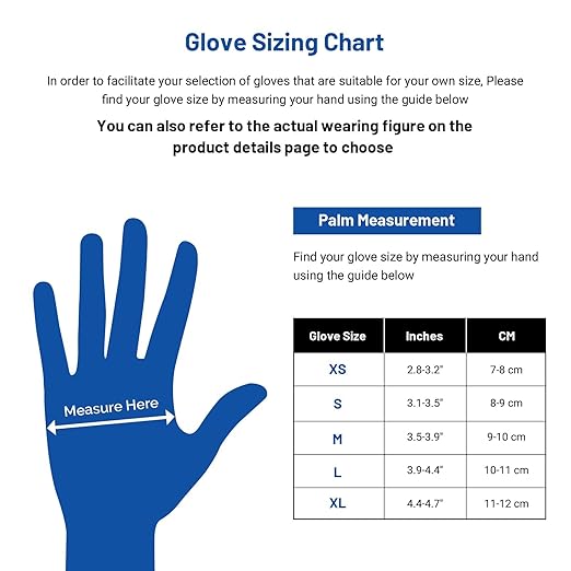 JMU Black Nitrile Disposable Gloves Large, 200 Count, 3.5 Mil, Latex Free Powder Free Medical Exam Gloves