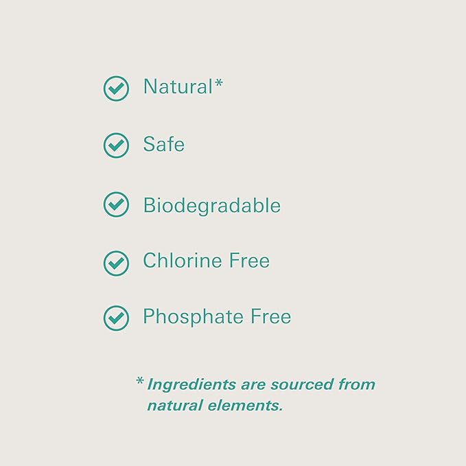Owala EcoBrite All Natural, Powerful Cleaning Tablets, Cleans Stainless Steel, Tumbler, Insulated, Reusable, and Plastic Water Bottles, Chlorine and Phosphate Free (Pack of 10)