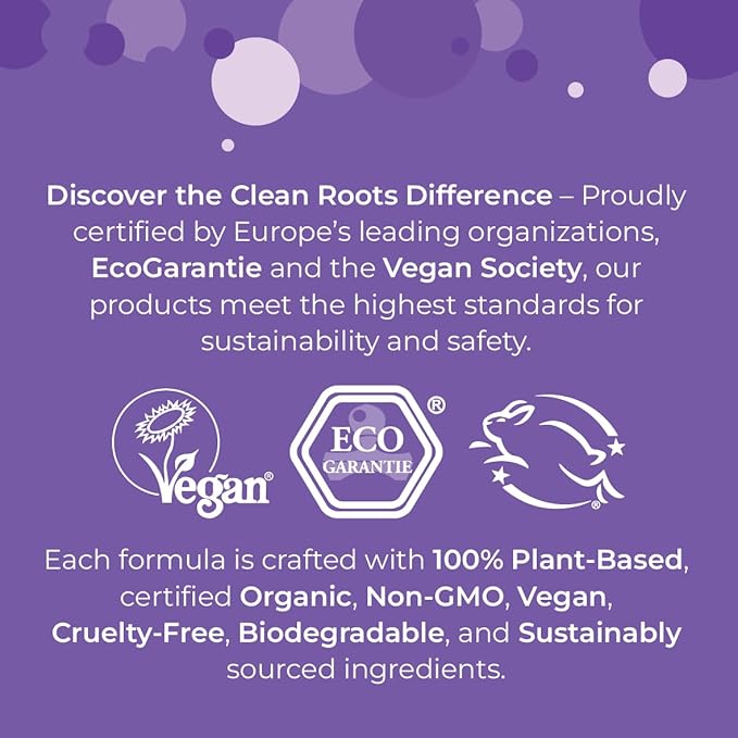 Fabric Softener – EcoGarantie Certified, 100% Plant-Based Formula, Made with Organic Ingredients, Scented with Organic Lavender Essential Oil – 55 Loads, 92.9 fl oz (2.75 L)