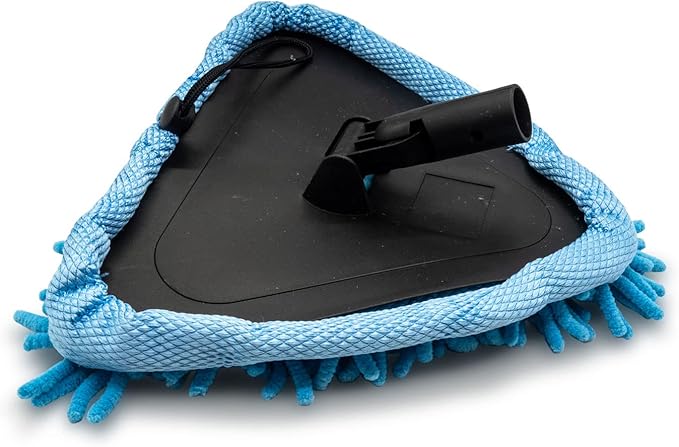STAR BRITE Reggae Wet/Dry Pad - Super Absorbent Microfiber for Boat, Car & RV - Scratch-Free Cleaning with Articulated Base (040128)