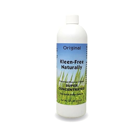 Naturally Preformed Enzyme Cleaner, Enzyme Solution, Multi-Purpose Cleaner, Laundry Additive and More - Concentrate - Original Scent - 16oz