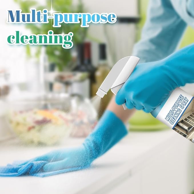 Spray Splash Cleaner, 2025 New Multi-Purpose Handheld Degreaser, Upgraded Foam Sprays for Ovens, Easy-To-Use Rust Remover for Kitchenware, Grime Remover Spray for Home Family (2)