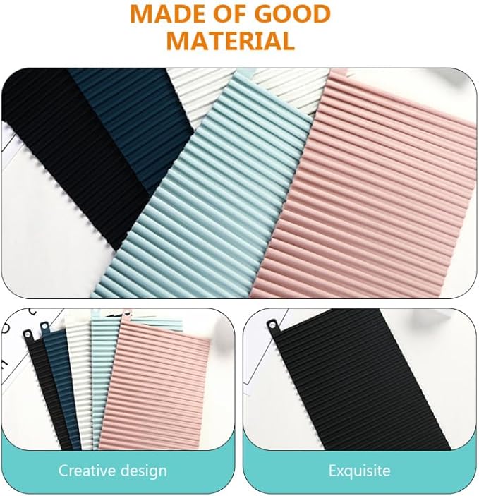 Soft Anti-Slip Washboard Mini Washing Board Folding Draining Hole Ideal for Travel Daily Use