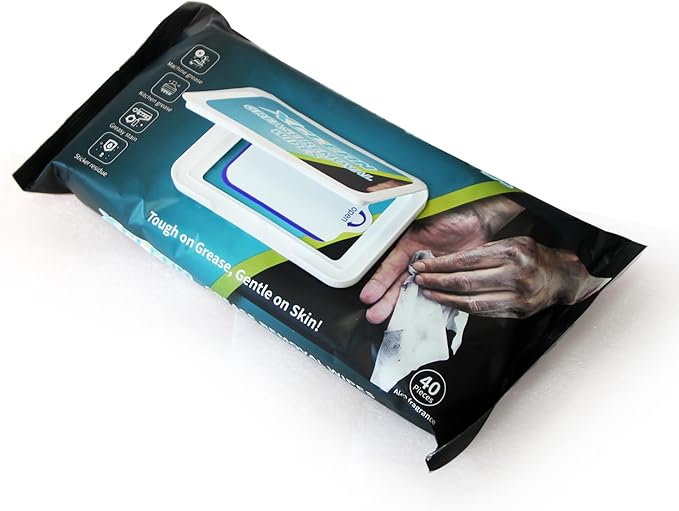 Heavy-Duty Multi-Surface Cleaning Wipes,7.9 x 7.9" Per Count,40 Counts Per Pack, 6 Pack (6, 7.9 X 7.9")