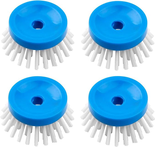 MR.SIGA Soap Dispensing Palm Brush Refill, Pack of 4