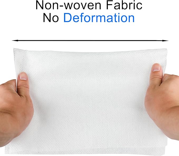 Disposable Dish Cloth and Cleaning Handi Wipes, 100ct, Multi-Use Rags for Kitchen, Bathroom and Windows, White