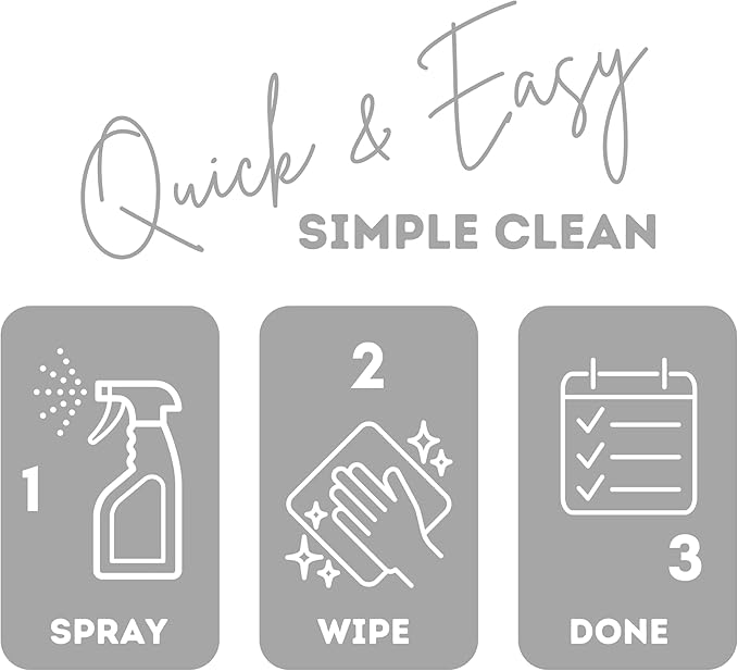 Quick Shine Multi Surface Floor Cleaner Daily Care 24oz | Plant-Based, Ready to Use, Dirt Dissolving, Streak Free, No Rinse | Use on Hardwood, Laminate, Luxury Vinyl Plank, Tile & Stone | Safer Choice