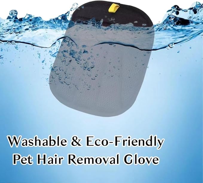 Pet Hair Removal Glove for Cats & Dogs, Reusable Five-Finger Electrostatic Pet Hair Remover Tool, Upgrated Magic Brush Pet Hair Remover for Laundry, Couch, Carpet, Car Seat,Clothing