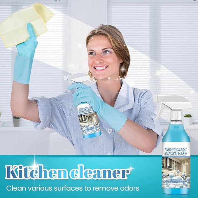 Spray Splash Cleaner, 2026 New Multi-Purpose Handheld Degreaser, Upgraded Foam Sprays for Ovens, Easy-To-Use Rust Remover for Kitchenware, Grime Remover Spray for Home Family (2)