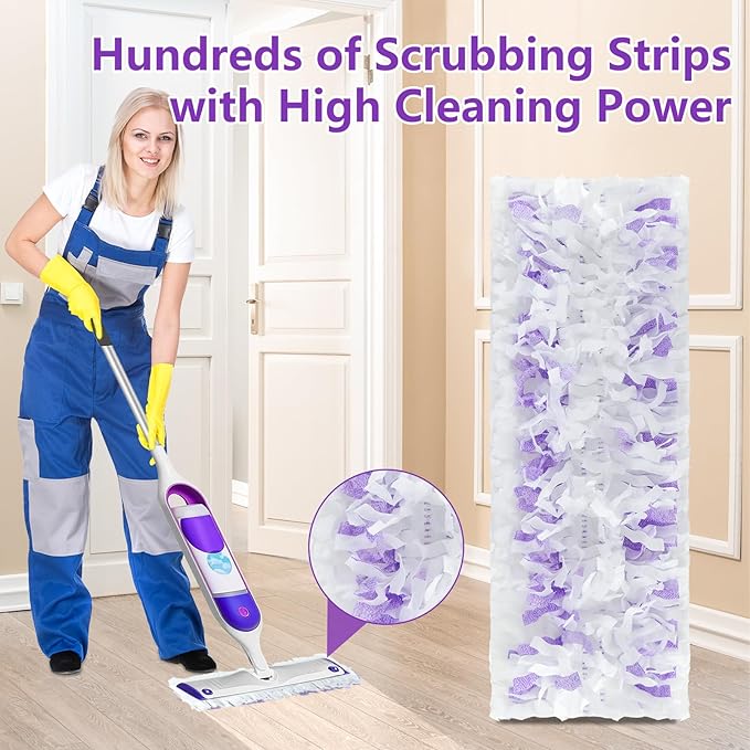 Power Mop Refills for Power Mop Multi-Surface Mop，Power Mop Pads for PowerMop Wood Mop,Compatible with Power Mop，Power Mop Pads Refills for Floor Cleaning,36 Count
