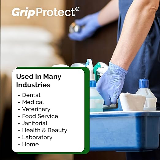 GripProtect Precise Nitrile Exam Gloves | 4 Mil | Chemo-Rated | (Medium, 100)
