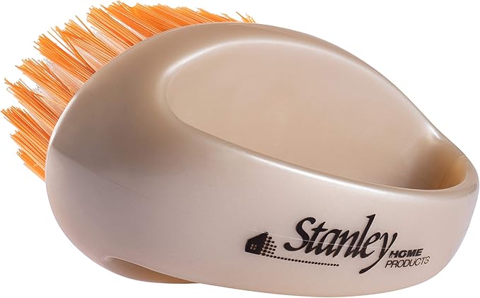 Stanley Home Products Super Scrubby Scrub Brush - All Purpose Cleaning Scrubber w/ Looped Handle For Scrubbing Vegetables, Laundry, Shoes, Car & Tub - Deep Multi Surface Cleaning For Home & Business