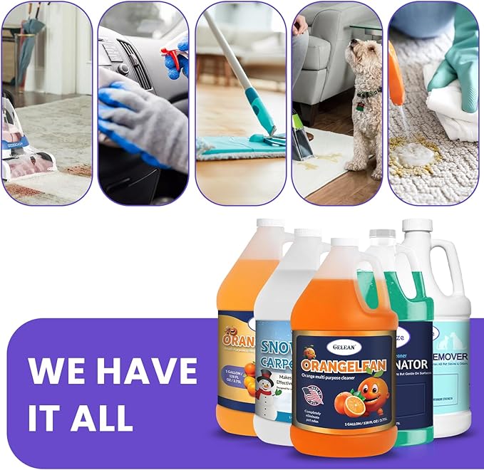 LAVENDER Multi Purpose Cleaner & Deodorant - MADE IN USA - Concentrate Lavander cleaner - Strong Odor Floor Cleaner - Floor Cleaner Odor eliminator 128oz