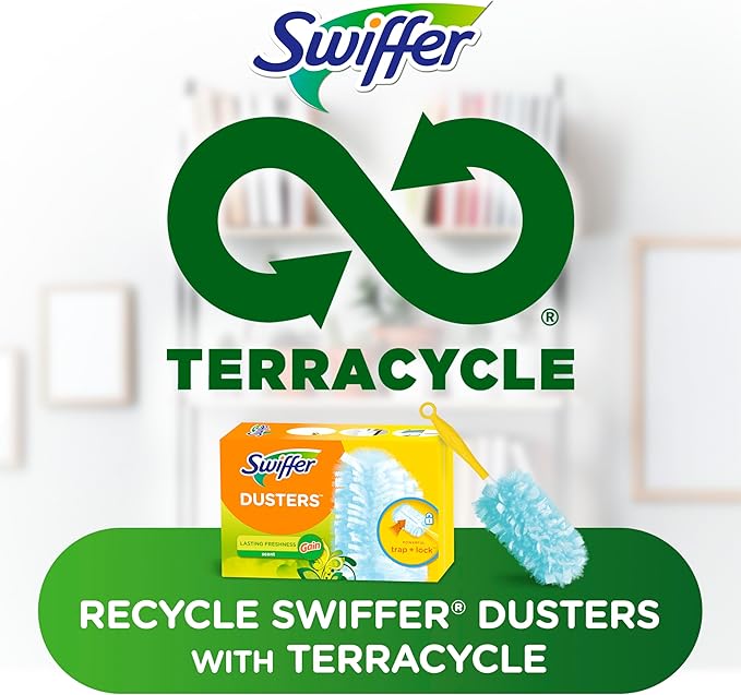 Dusters Multi-Surface Duster Refills for Cleaning, Gain Original Scent, 18 Count (Pack of 4)