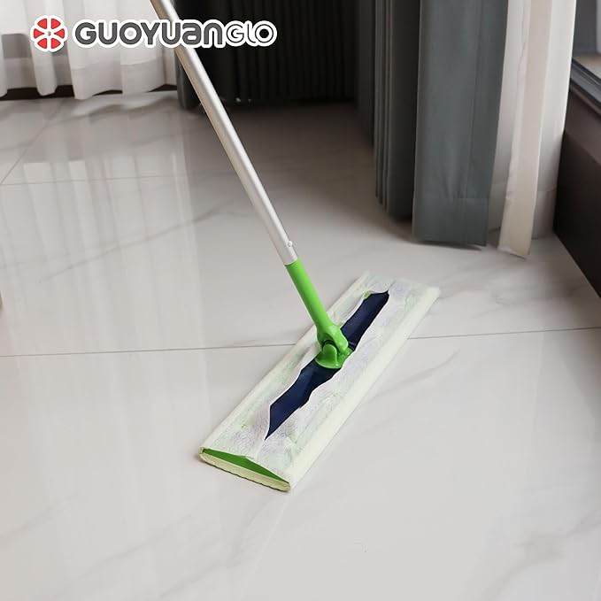 XL Dry Sweeping Cloths Compatible with XL Flat Mop X Large Disposable Mop Cloth for Floor Mopping and Cleaning,9.84x17.32 inch,120 Counts