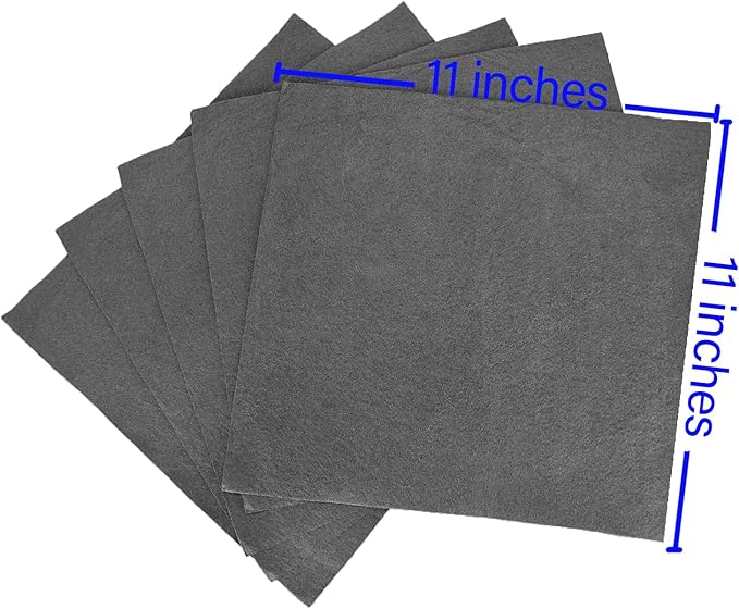 5 PCS 11×11 Inches New Real Magic Cloth Thickened Magic Cleaning Cloth Microfiber Magic Cleaning Cloth for Mirror, Glass, Window,Cars