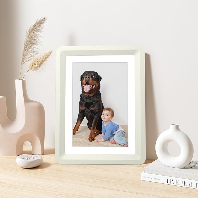 10-Pack 5x7 Picture Frame or 4x6 with Mat – Shatterproof Plastic Photo Frame for Family, Nursery, and Playroom, Wall & Tabletop Picture Frames for Home, Office, Safe & Lightweight Design in Cloud Gray