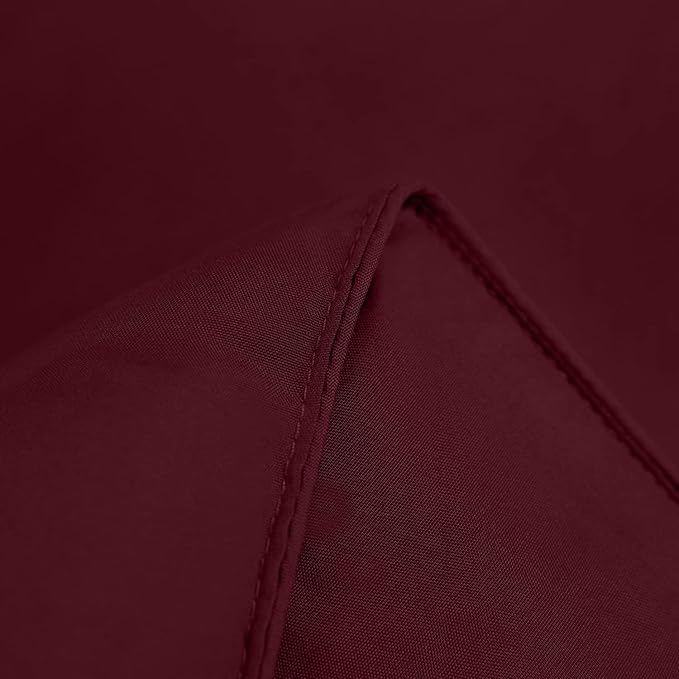 Utopia Bedding Comforter Duvet Insert, Quilted Comforter with Corner Tabs, Box Stitched Down Alternative Comforters Queen Size (Burgundy)