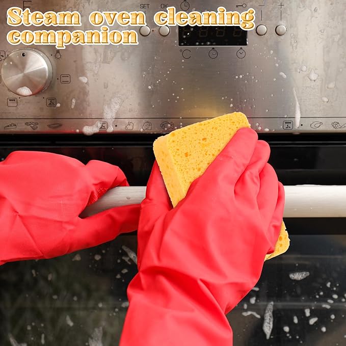 1 PCS Large Sponges for Cleaning, Natural Wood Pulp Sponges, 5.7x3.5x1.5 inch Cleaning Big Sponge for Kitchen, Bathroom, Countertops, Car Wash
