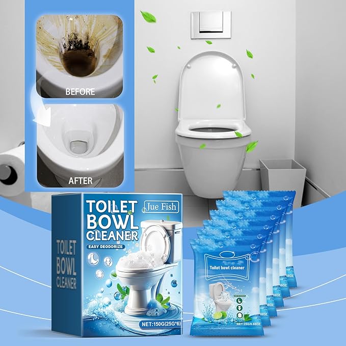 ANRUI New Splash Cleaner Foaming For Toilet, Foaming Toilet Cleaners, Powerful Instant Bowl Cleaner for Toilets Bowl Squatting Pans (12, 2boxes)