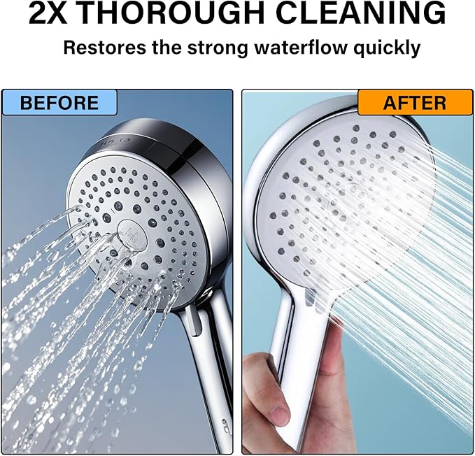 35 Pcs Shower Head Cleaner Tool Multi-Size, Shower Head Cleaning Brushes for Small Hole Nozzle, Showerhead Cleaner Picks Unclogger for Household Bathroom | Multi-Color Set