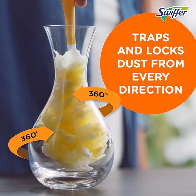 Dusters Multi-Surface Duster Refills for Cleaning, Gain Original Scent, 18 Count (Pack of 4)