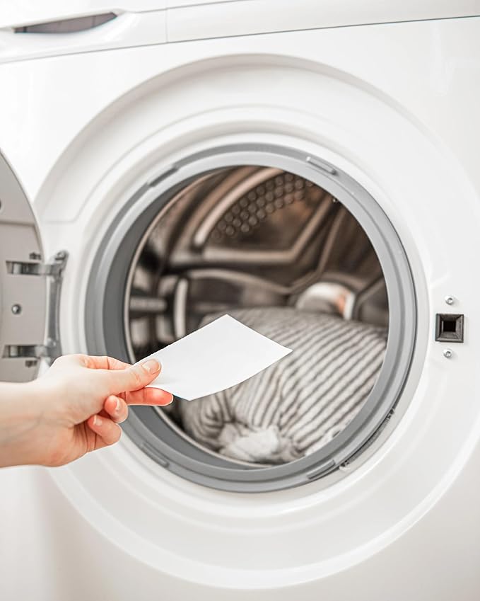 Laundry Detergent Sheets - Fragrance Free - No Plastic Jug (60 Loads) 30 Sheets, Liquidless Technology