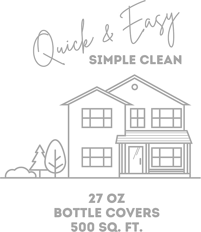 Quick Shine Multi Surface Deep Floor Cleaner and Wax Remover 27Fl oz,(Pack of 2) Removes Wax Build-Up,Revitalizes Floors &Cleans Grout,Use on Hardwood, Laminate, LVT,Tile and Stone,Pro-Level Cleaning