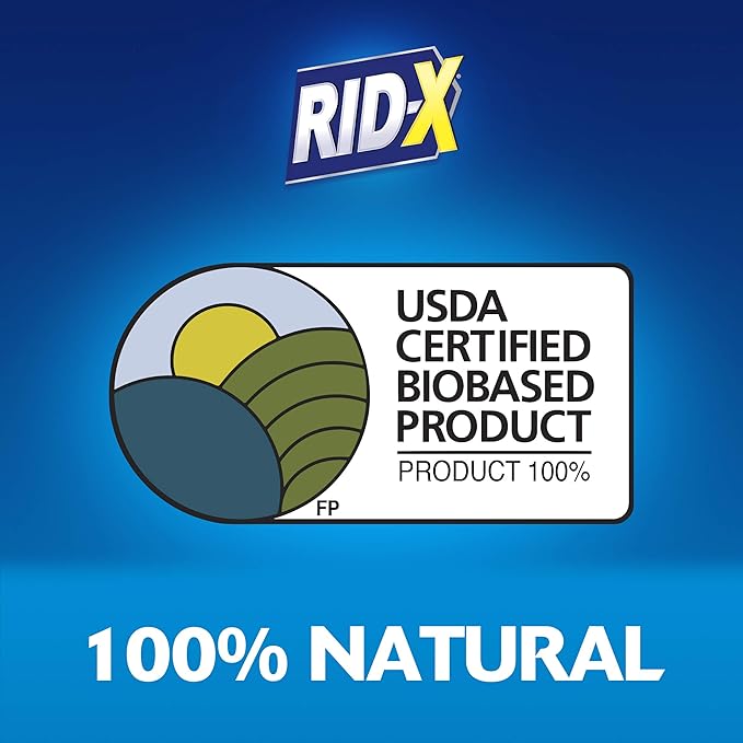 RID-X Septic Treatment, Septic Tank Treatment, 3 Month Supply Of Powder, 29.4 oz