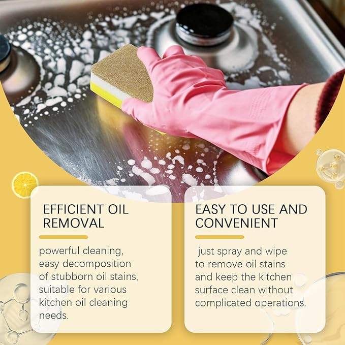 Multi Purpose Powerful Cleaner for Kitchen, 3 in 1 Coconut Oil Cleaning Paste, 3 in 1 Multi-Purpose Stainless Coconut Oil Cleaning Paste, for Oven, Pot and Stove (1)