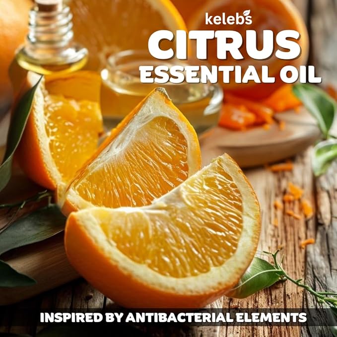 Kelebs Laundry Soap Bar - Hypoallergenic and Organic Citrus Formula for Sensitive Skin - Delicate Stain Remover for Clothes, Underwear, Collar - 7 Bars